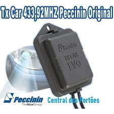 Controle Remoto TX Car Peccinin EVO Rolling Code 433MHz